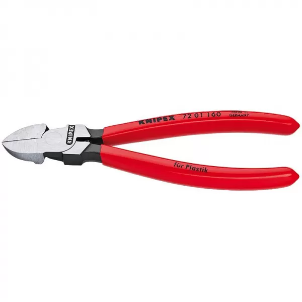 Boční štípací kleště na umělou hmotu Knipex 72 01 140